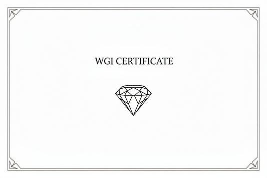 WGI Gemological Certificate